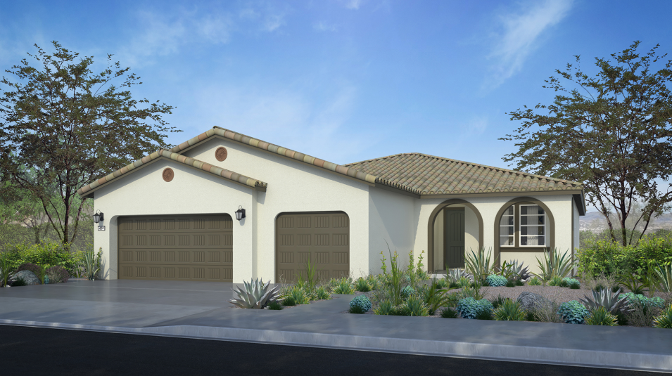 Residence One New Home Plan In Village, Harvey S Garage Doors Palm Desert Ca