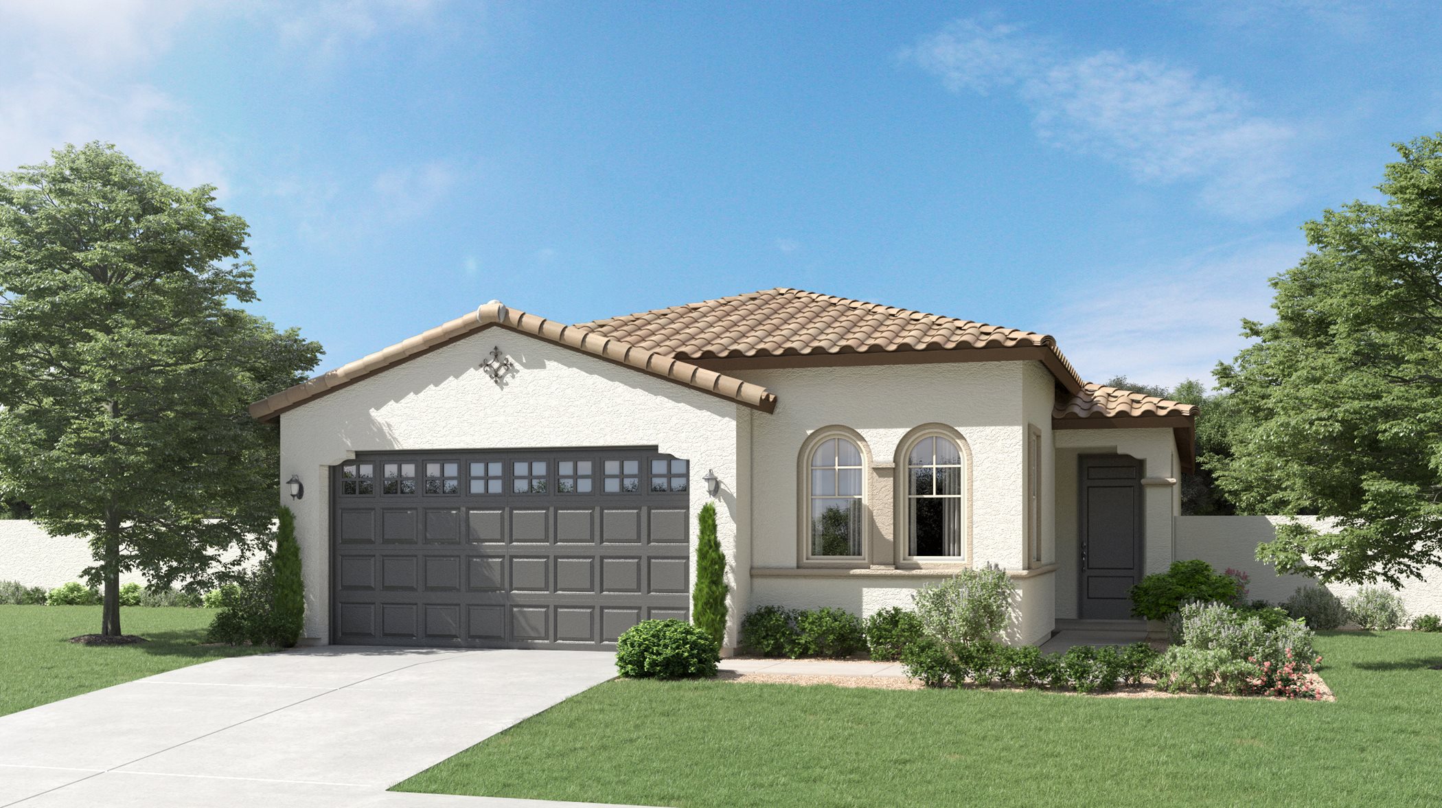 Spanish Colonial Exterior for Plan 3570