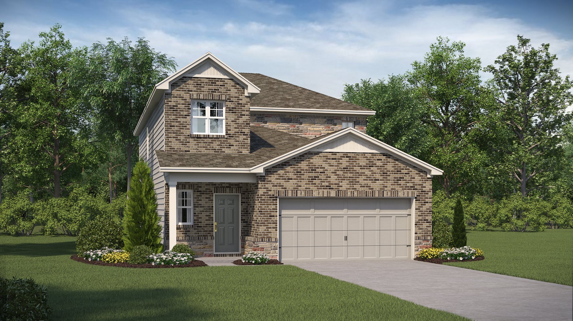 COLUMBIA New Home Plan in Heritage Point Lennar