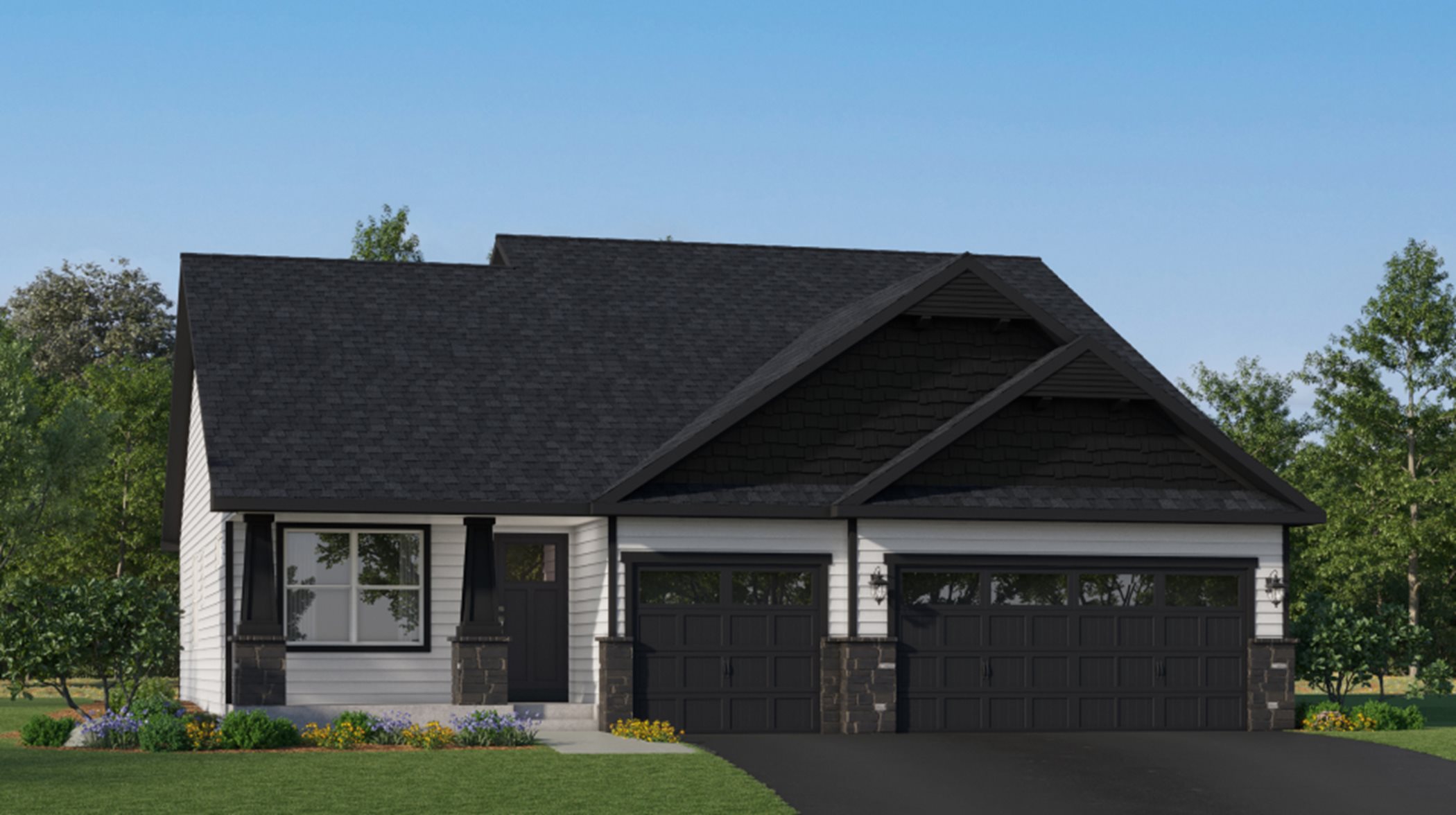 Courtland II Exterior Rendering C3