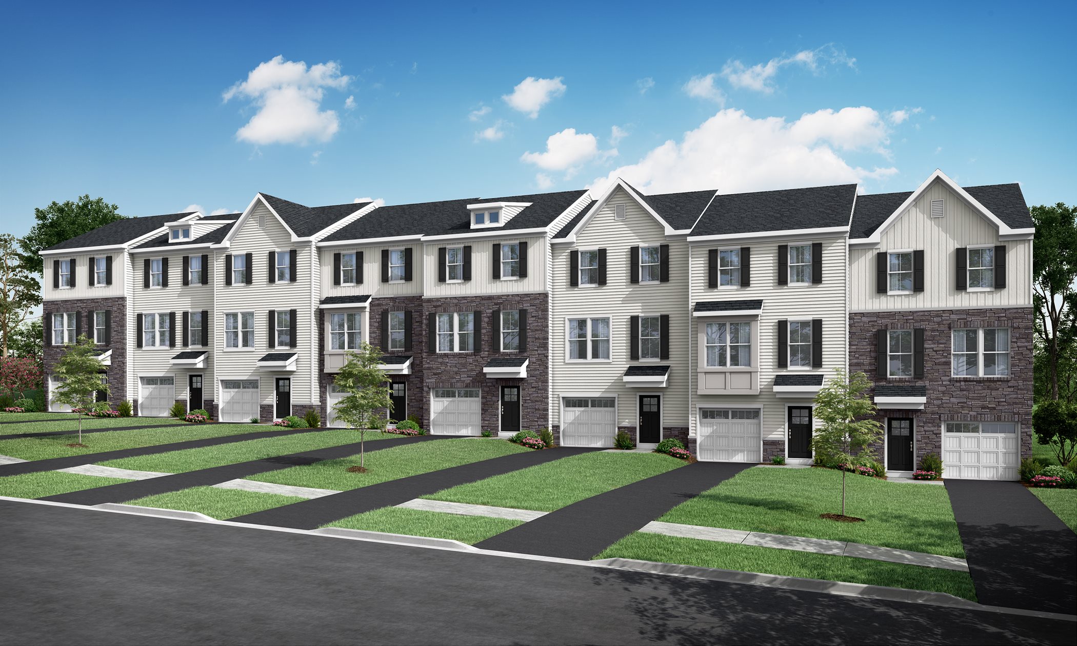 Villages at Spring Hill Townhomes Elevation