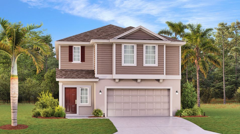 Hartford New Home Plan in Bellevue at Estates at Cherry Lake | Lennar