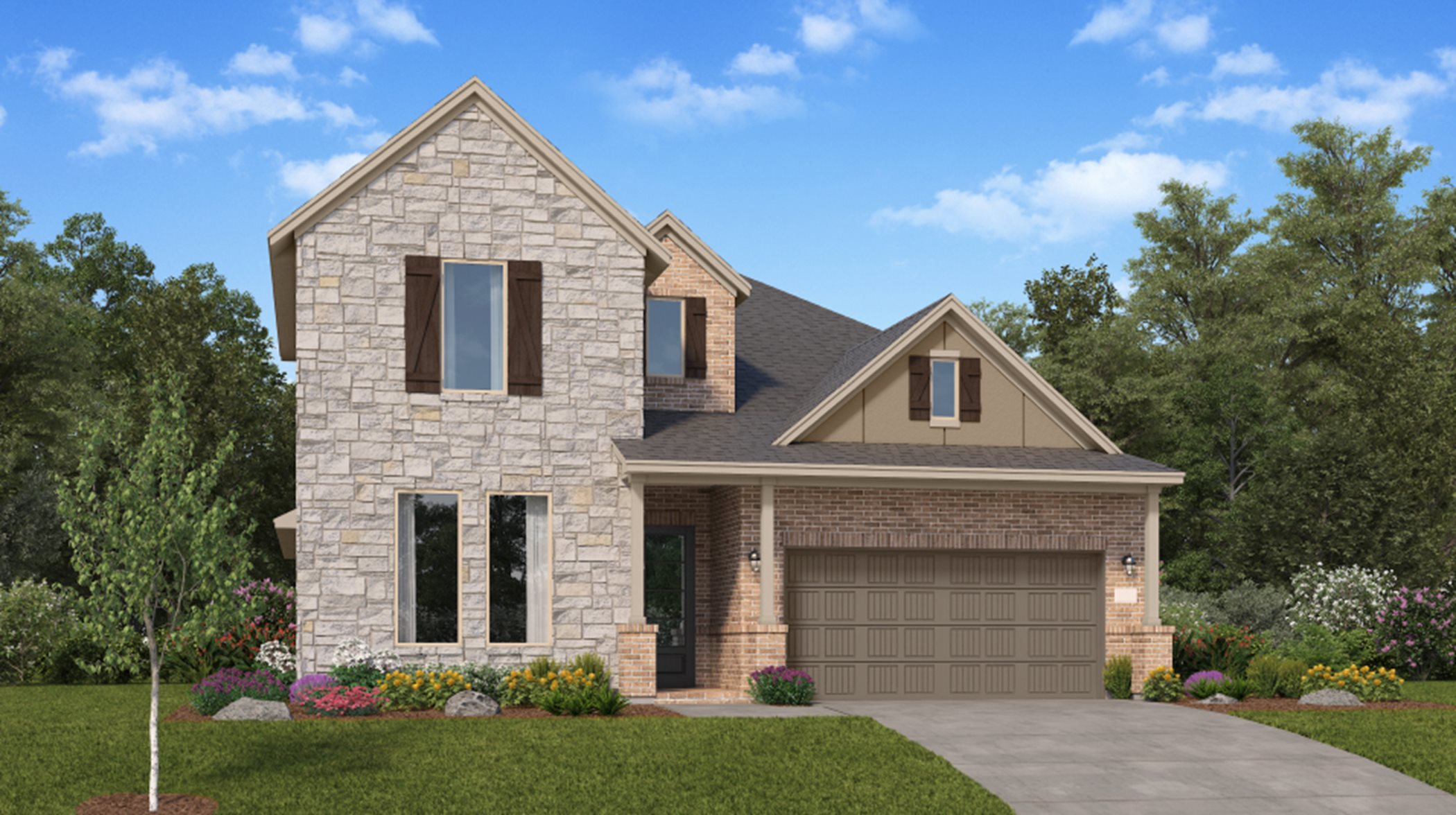 Westchase Exterior Rendering C