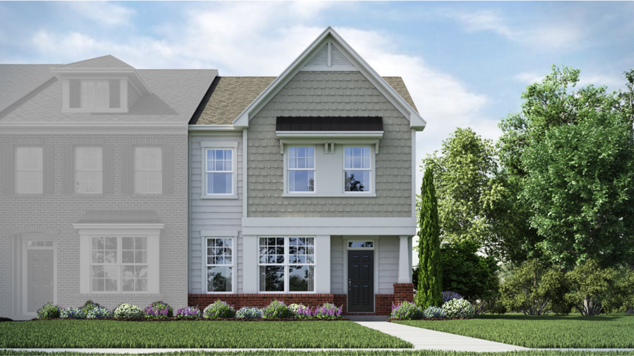 Chateau Townhomes Chadwick Traditional Exterior F
