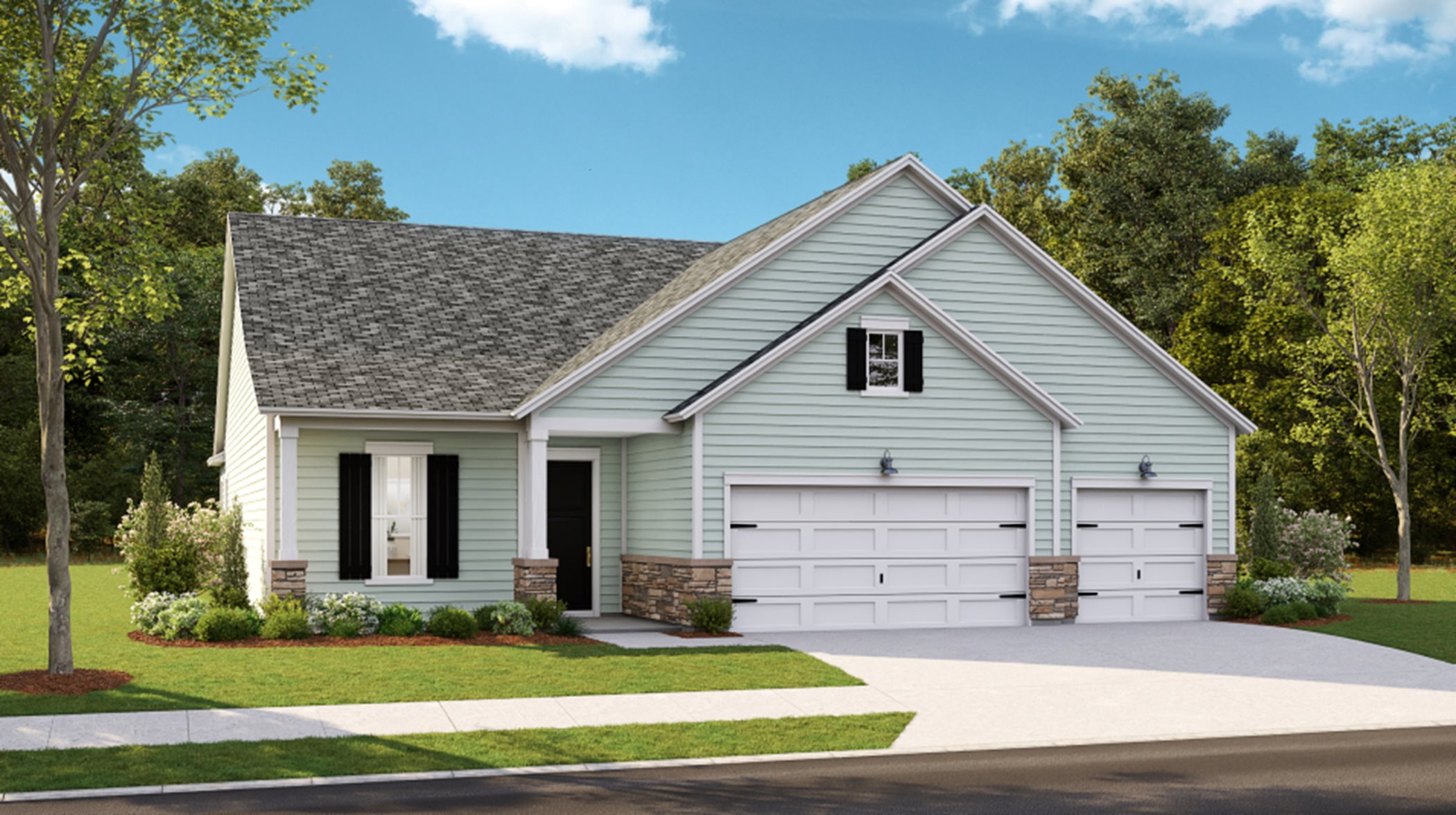 Redbud traditional-inspired exterior