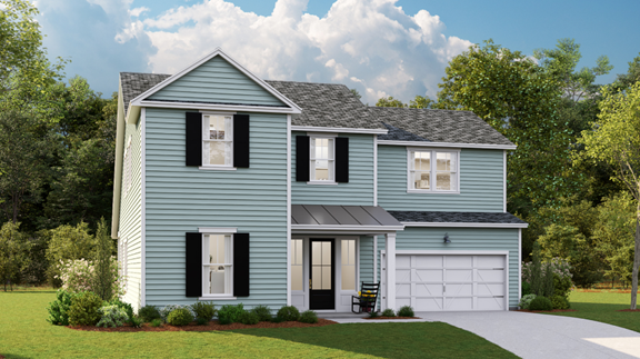 MONTGOMERY New Home Plan in Coastal Collection at Carnes Crossroads ...