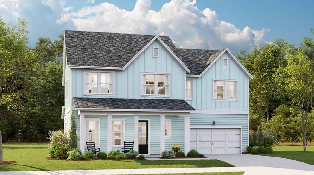 WINSTON New Home Plan in Coastal Collection at Carnes Crossroads ...