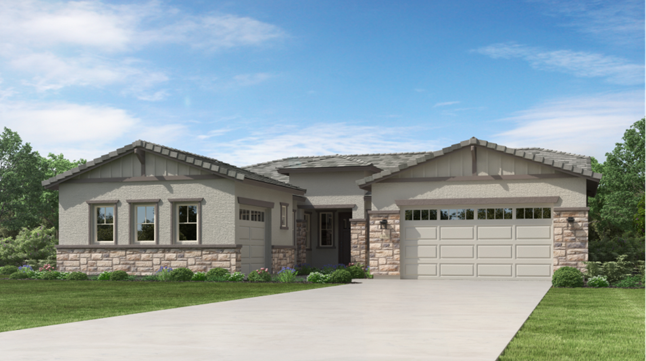 Craftsman-style home image