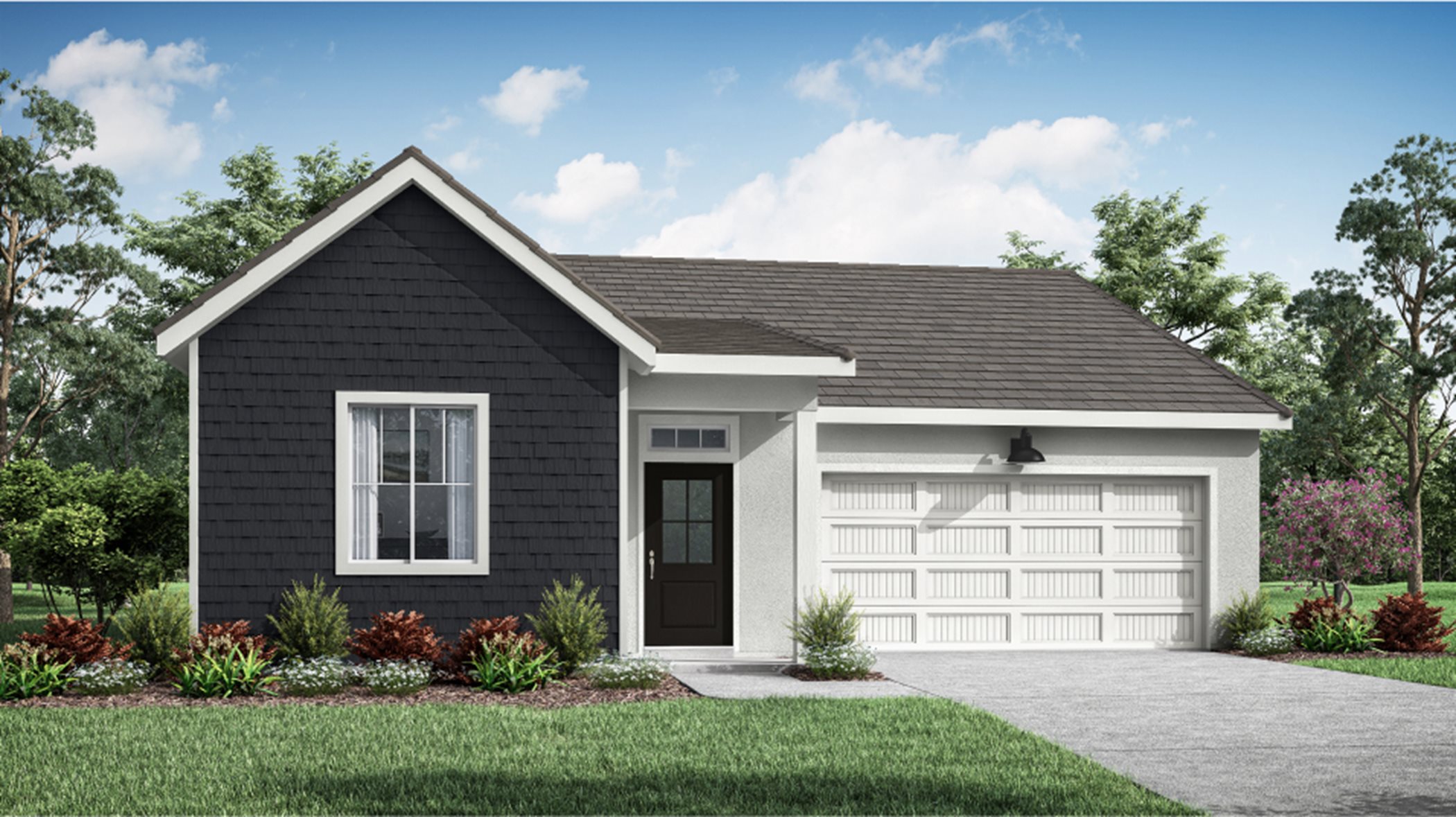 Exterior B home rendering image