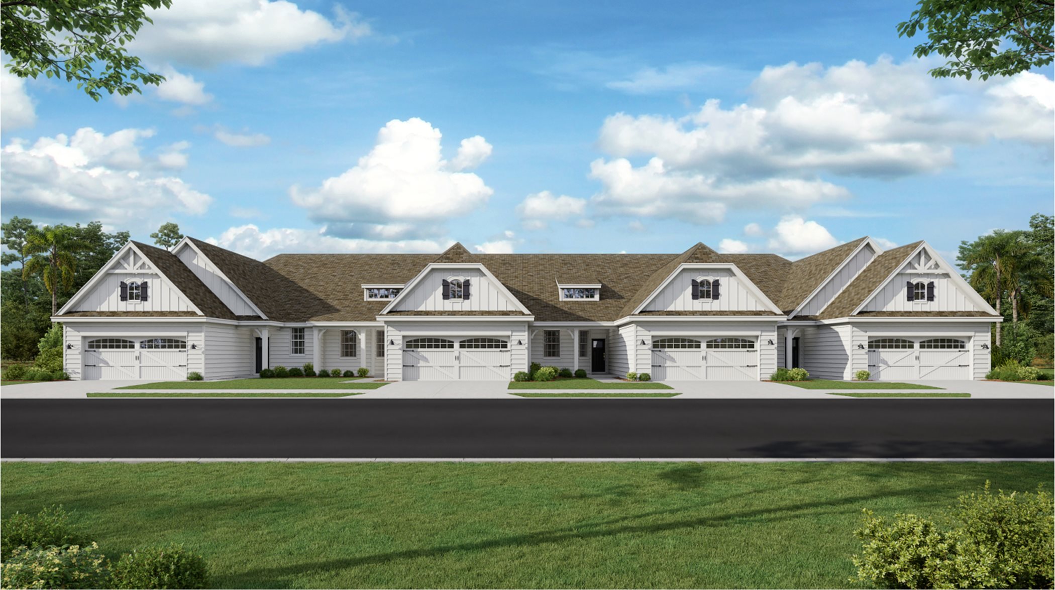 Town Mill Townhomes exteriors