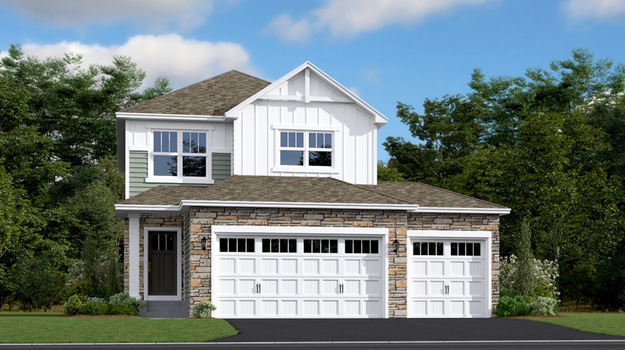 Carlton Exterior Rendering