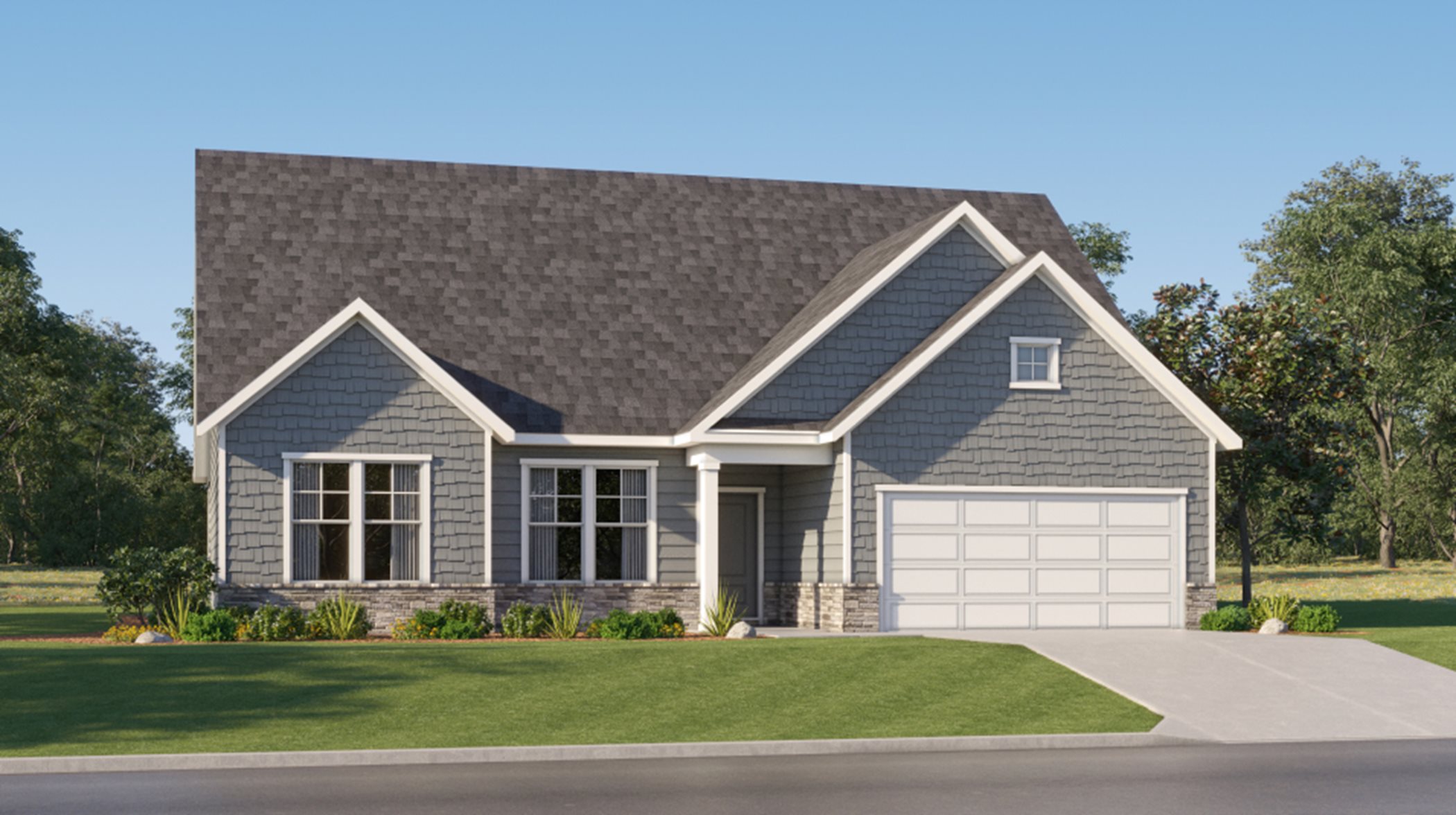 Denton Exterior Rendering E