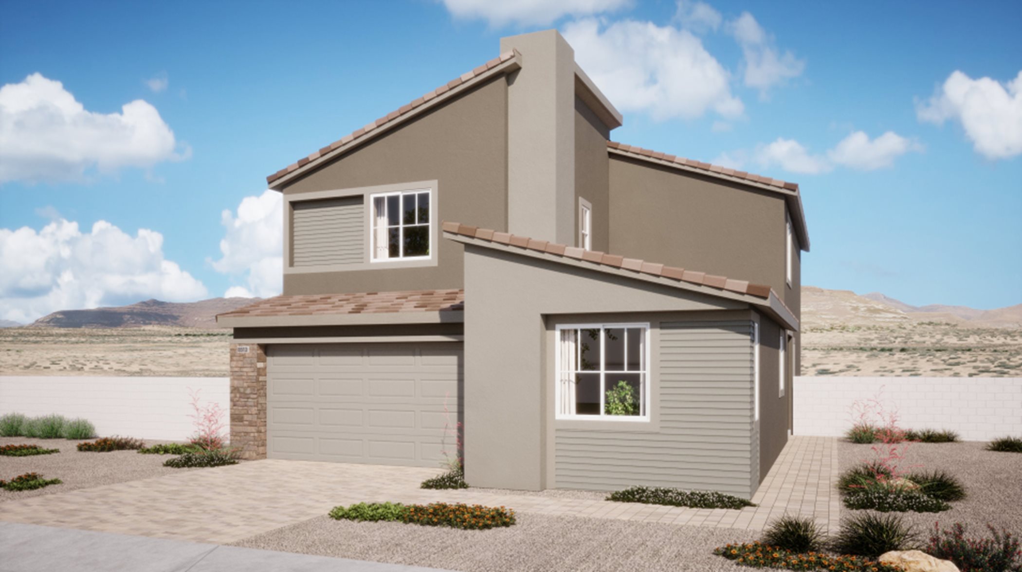 Exterior A  home rendering image