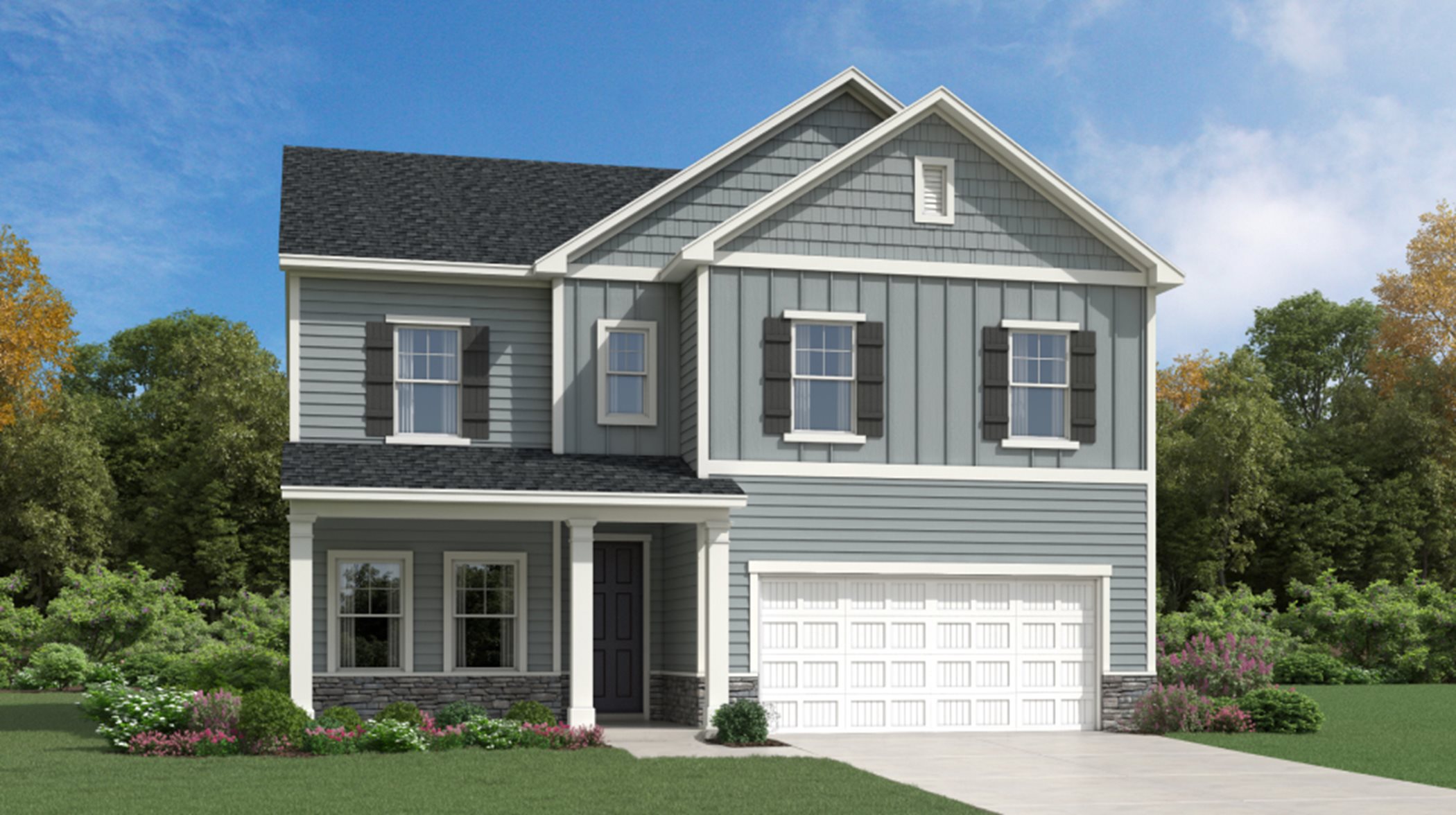 Landrum III Exterior Rendering C